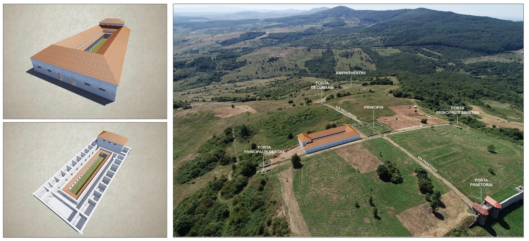 Aerial imagery, reconstruction and spatial context.